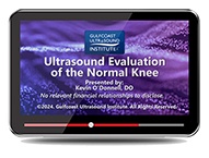 CME - Ultrasound Evaluation of the Normal Knee