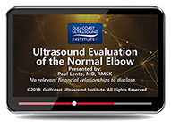 CME - Ultrasound Evaluation of the Normal Elbow