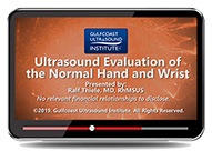 CME - Ultrasound Evaluation of the Hand and Wrist