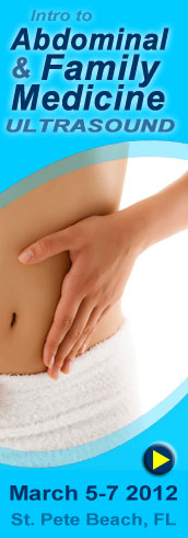 Intro to Abdominal and Family Medicine Ultrasound - March 2012